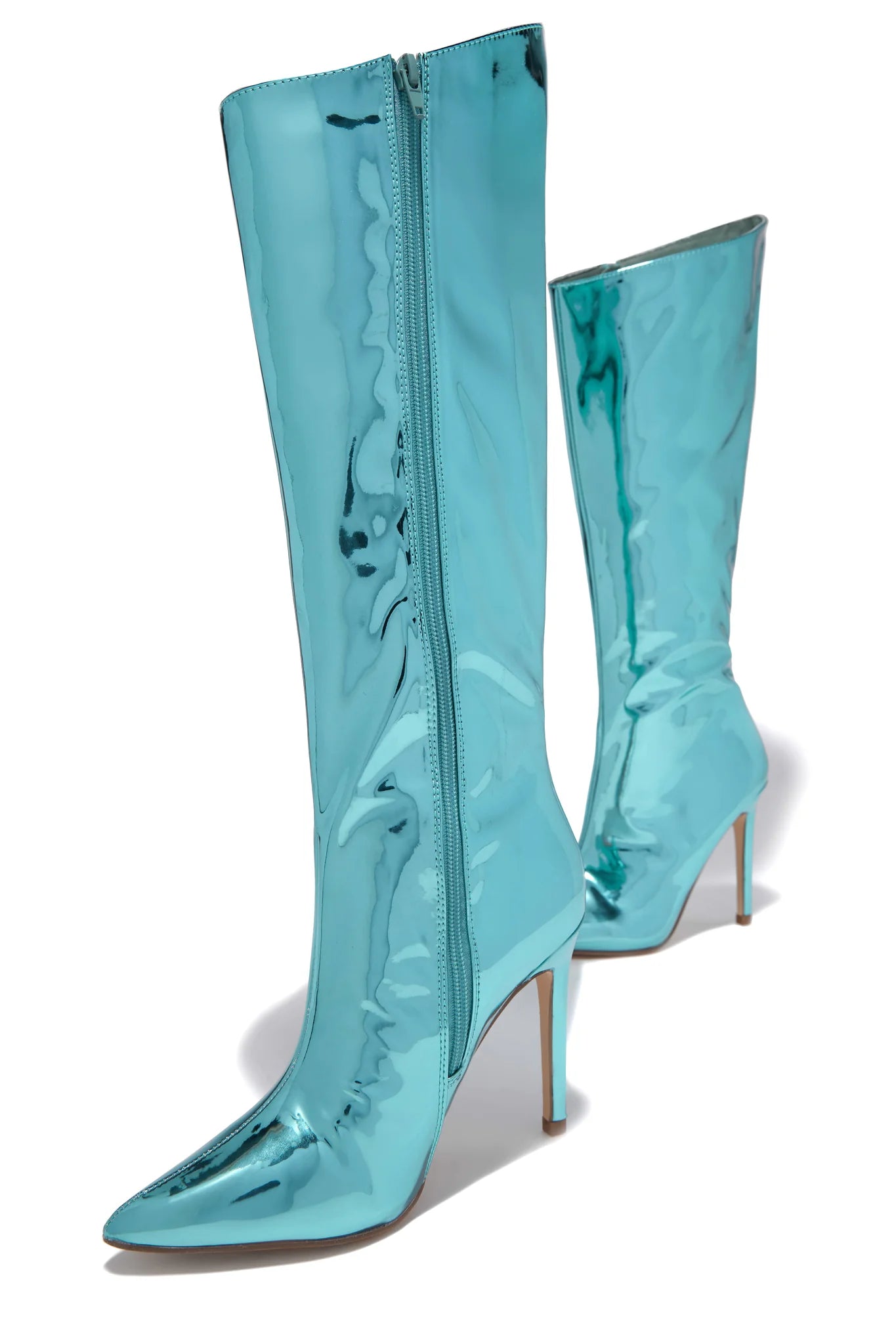 Ivy Boots- Aqua