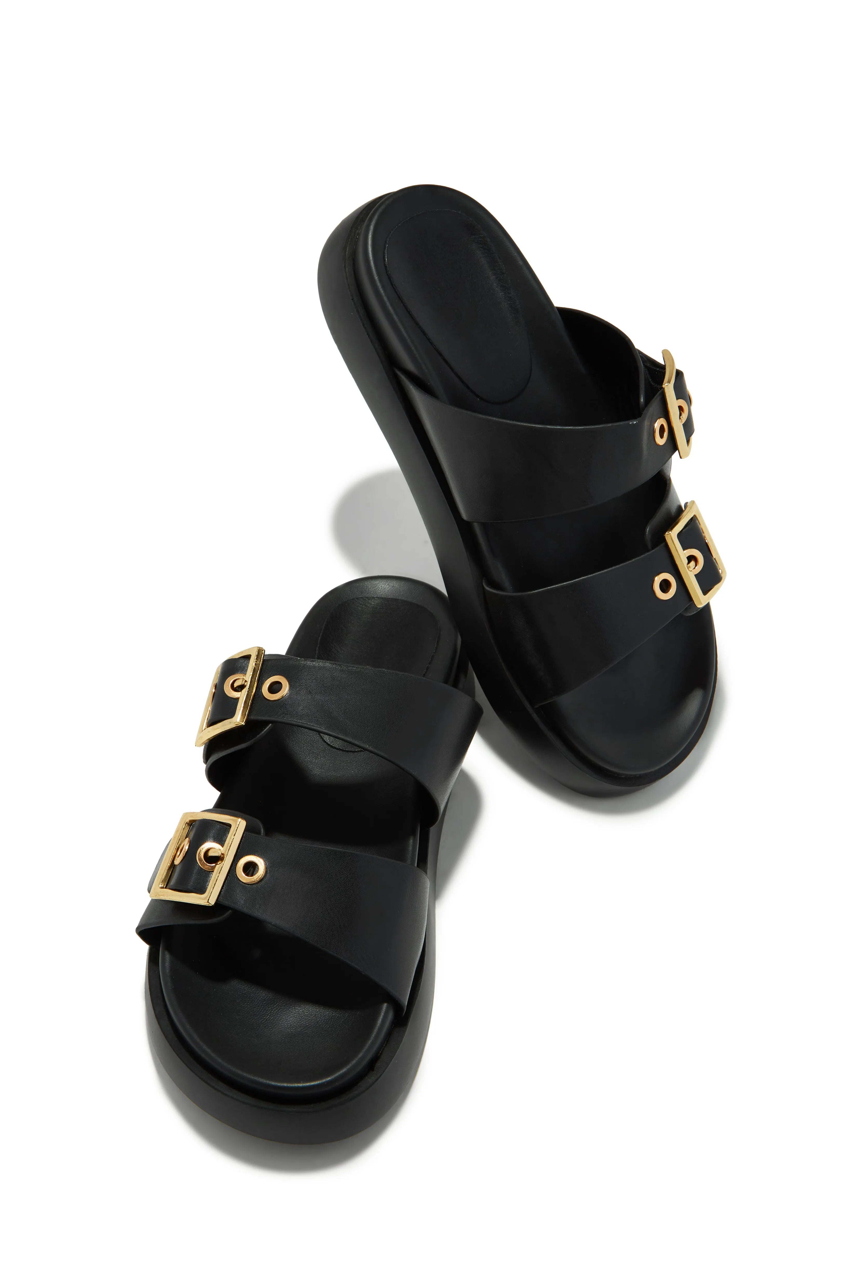 Sunset in Cabo Chunky Slip On Sandals