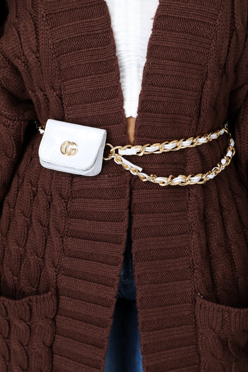 Ysabel Belt - White