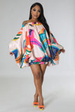 Tropical Abstract Dress
