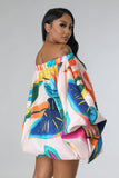 Tropical Abstract Dress