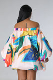Tropical Abstract Dress