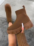 Felicia Booties - Brown