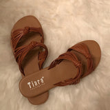 Vanessa Sandals- Camel.
