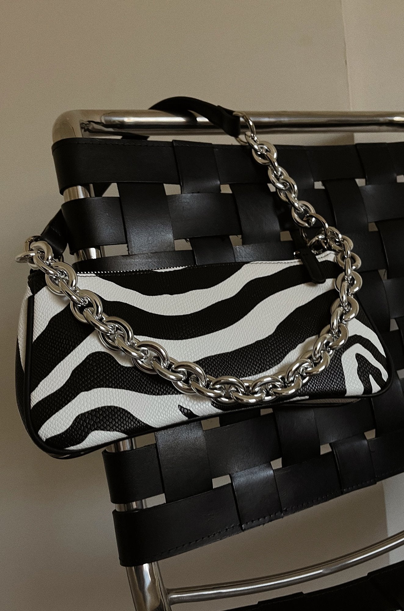 Wild About You Bag-Zebra