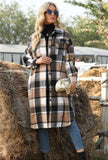 Madison Plaid Shacket - Brown