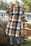 Madison Plaid Shacket - Brown