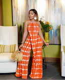 Yours Endlessly Pant Set - Orange