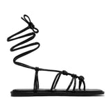 Nakia Sandals- Black