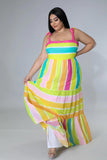 Sunni Days Maxi Dress Curve