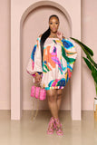 Tropical Abstract Dress