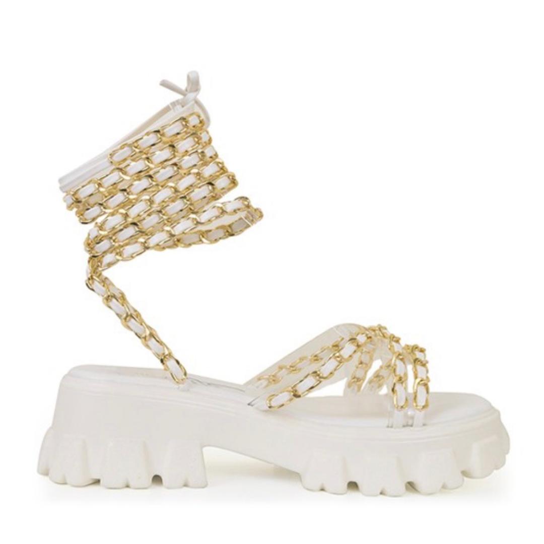 Joscelyn Sandals - White