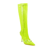 Bella Boots-Lime