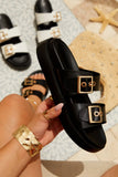 Sunset in Cabo Chunky Slip On Sandals