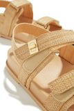 Clarita Chunky Sandals- Natural