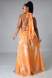 Tulum Vacay Maxi Dress- Peach/Orange