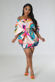 Tropical Abstract Dress