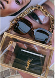 Clear Chain Link Handbag