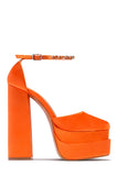 Elana Heel- Orange