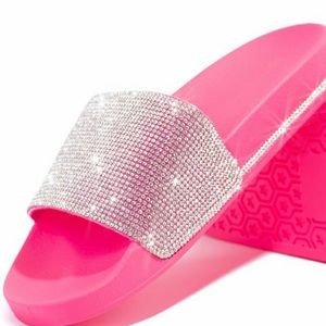 Martina Slides- Pink - Atlanta Shoe Studio