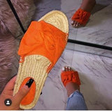 Gabby Sandal - Orange - Atlanta Shoe Studio