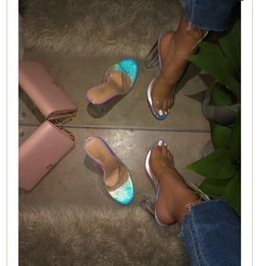 Rebecca Hologram Heels - Atlanta Shoe Studio