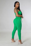 Amber Babe Pant Set- Green
