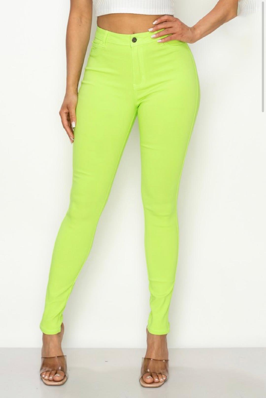 High Waisted Super Stretch Skinny Jeans