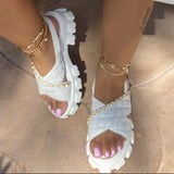 Darla Sandals- White