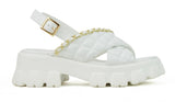 Darla Sandals- White