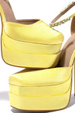 Elana Heel- Yellow